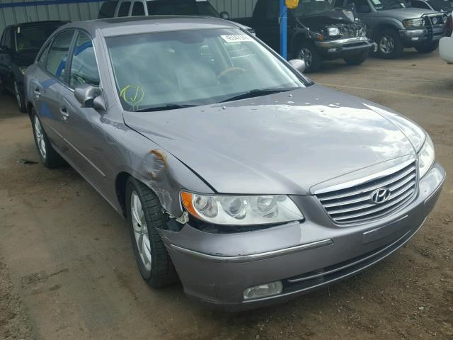 KMHFC46F76A050753 - 2006 HYUNDAI AZERA SE GRAY photo 1