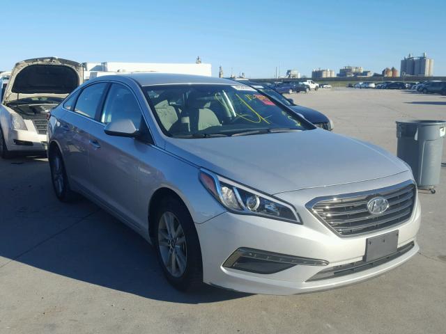 5NPE24AFXFH118272 - 2015 HYUNDAI SONATA SILVER photo 1