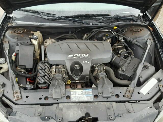 2G2WP542551176315 - 2005 PONTIAC GRAND PRIX BLACK photo 7