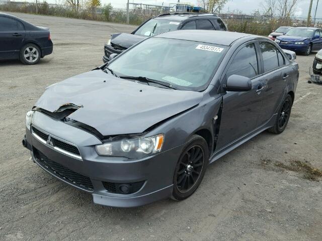 JA3AU26U69U604297 - 2009 MITSUBISHI LANCER ES/ GRAY photo 2