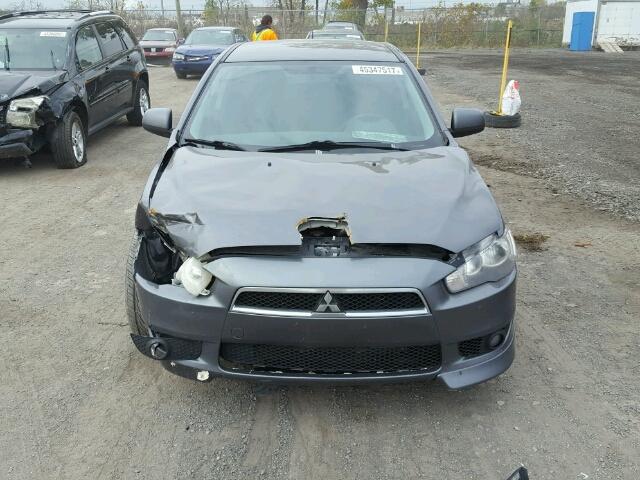 JA3AU26U69U604297 - 2009 MITSUBISHI LANCER ES/ GRAY photo 9