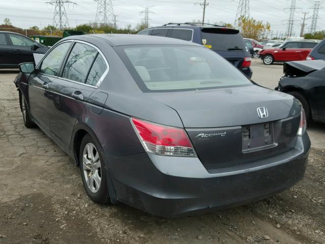 1HGCP264X8A021136 - 2008 HONDA ACCORD LXP GRAY photo 3