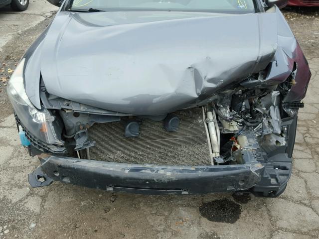 1HGCP264X8A021136 - 2008 HONDA ACCORD LXP GRAY photo 7