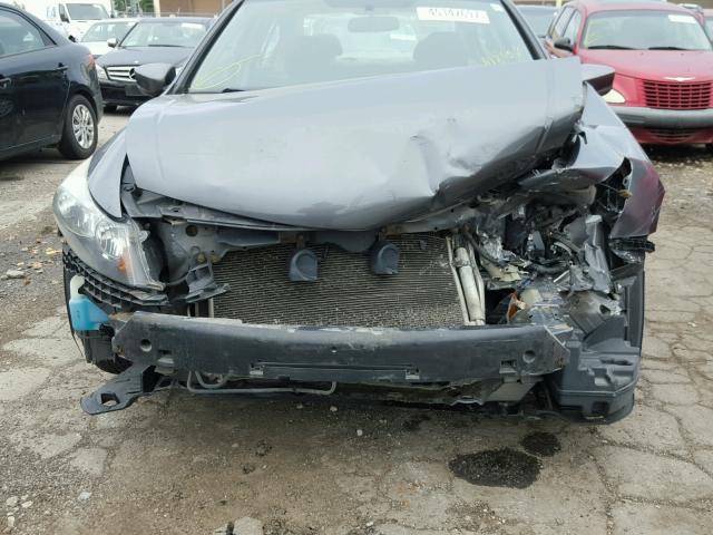 1HGCP264X8A021136 - 2008 HONDA ACCORD LXP GRAY photo 9