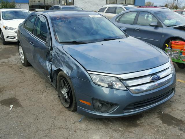 3FAHP0HA0BR285173 - 2011 FORD FUSION BLUE photo 1