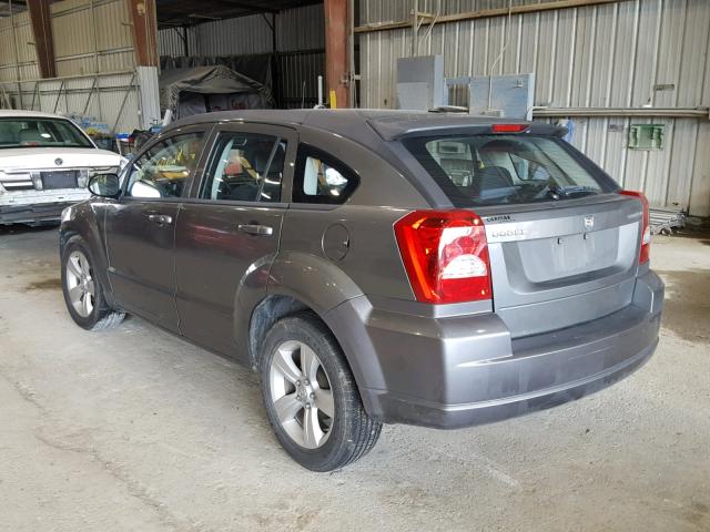 1B3CB3HA2BD237737 - 2011 DODGE CALIBER MA GRAY photo 3