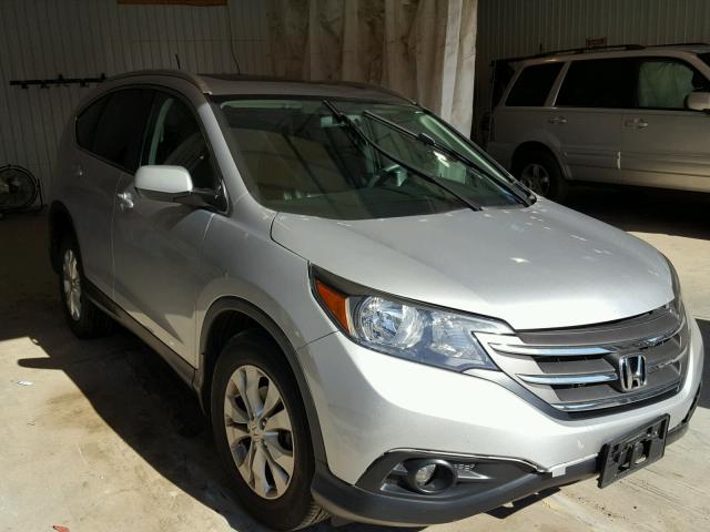 5J6RM4H71DL061120 - 2013 HONDA CR-V EXL 银色 照片 1