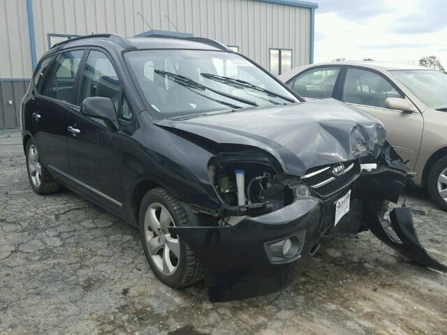 KNAFG526277068366 - 2007 KIA RONDO LX BLACK photo 1