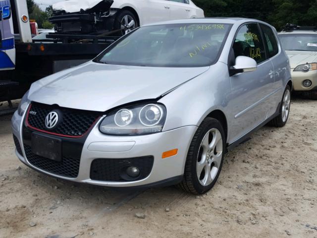 WVWEV71K97W206473 - 2007 VOLKSWAGEN NEW GTI SILVER photo 2