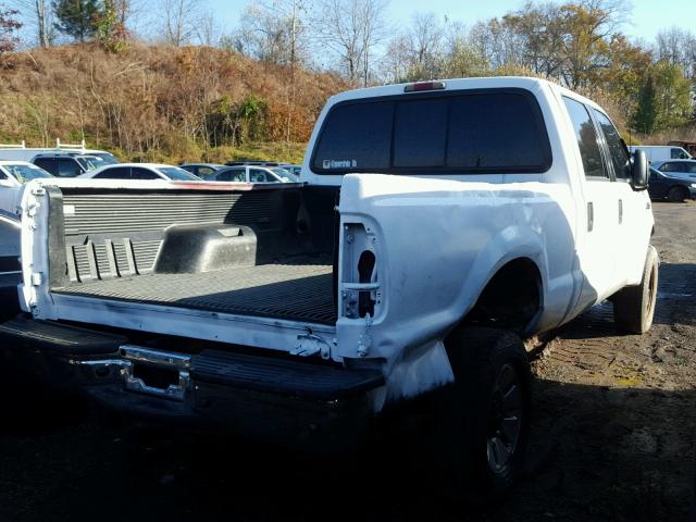 1FTWW31PX6ED58420 - 2006 FORD F350 SRW S WHITE photo 4