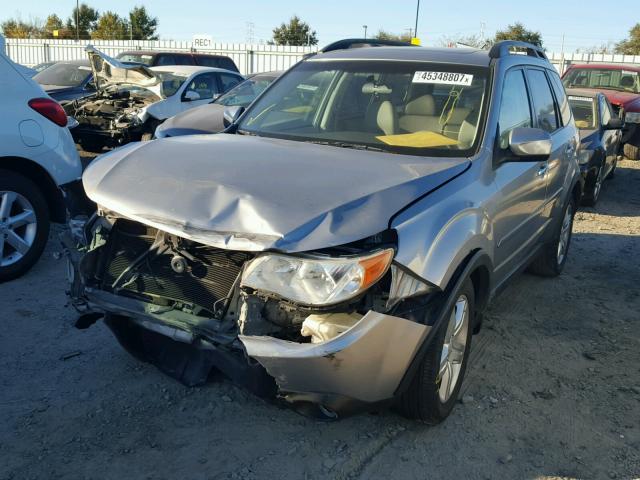 JF2SH64649H744669 - 2009 SUBARU FORESTER 2 GRAY photo 2