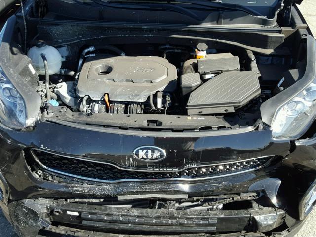 KNDPN3AC8H7243147 - 2017 KIA SPORTAGE E BLACK photo 7