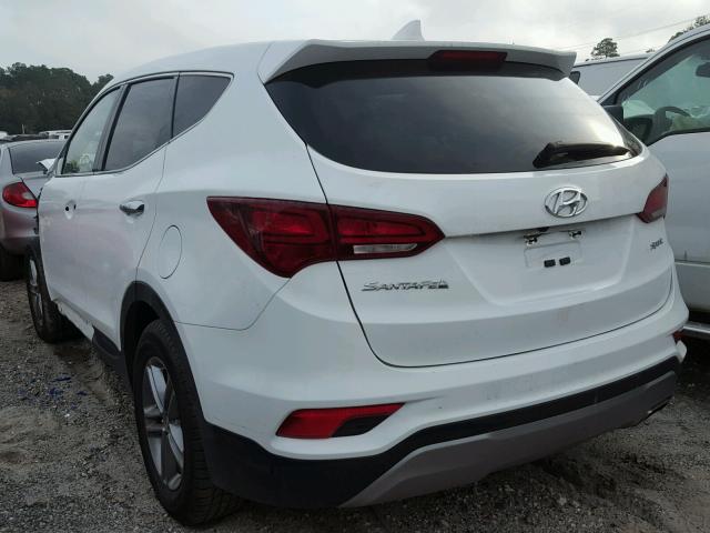 5XYZT3LB0HG412910 - 2017 HYUNDAI SANTA FE S 白色 照片 3