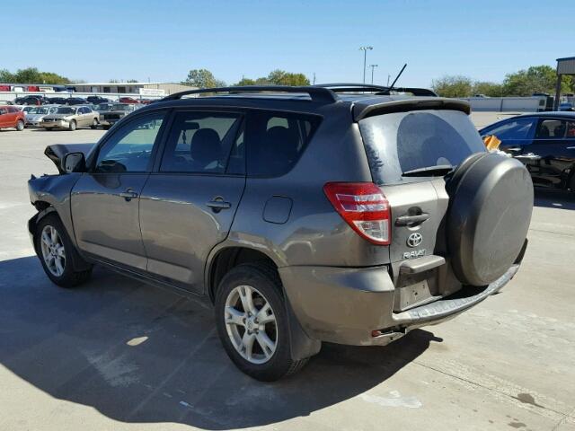 2T3ZF4DV9BW088323 - 2011 TOYOTA RAV4 GRAY photo 3