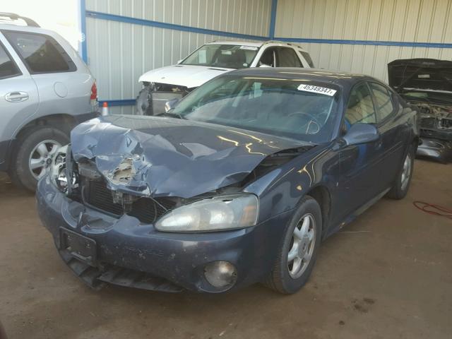 2G2WP552281176145 - 2008 PONTIAC GRAND PRIX BLUE photo 2