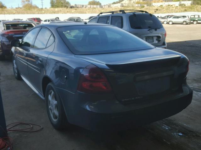 2G2WP552281176145 - 2008 PONTIAC GRAND PRIX BLUE photo 3