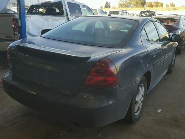 2G2WP552281176145 - 2008 PONTIAC GRAND PRIX BLUE photo 4