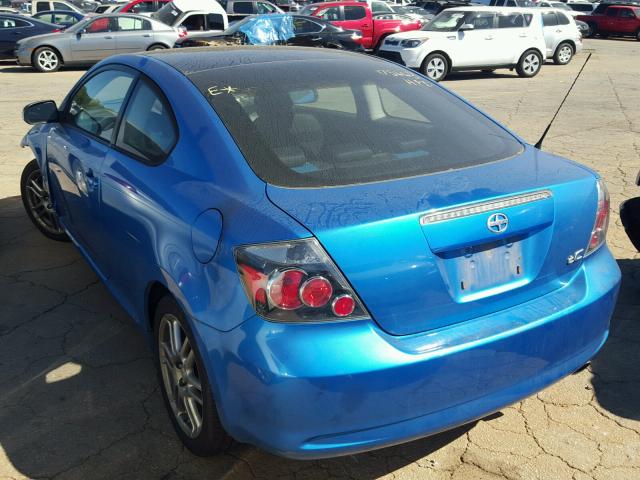 JTKDE3B74A0315375 - 2010 TOYOTA SCION TC 蓝色 照片 3