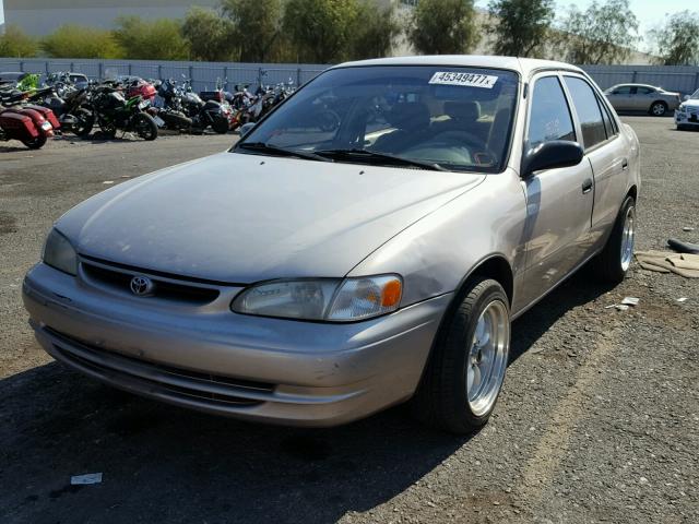 1NXBR12E8XZ157819 - 1999 TOYOTA COROLLA BEIGE photo 2