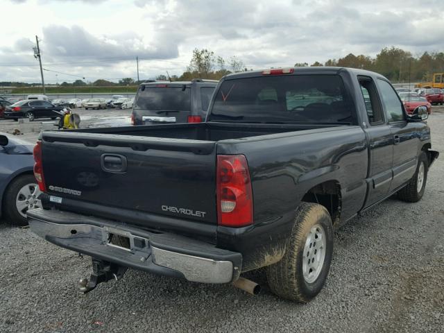 2GCEC19T631409029 - 2003 CHEVROLET SILVERADO BLACK photo 4