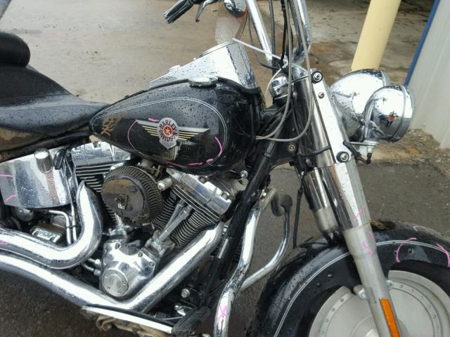 1HD1BXB344Y034639 - 2004 HARLEY-DAVIDSON FLSTFI BLACK photo 9