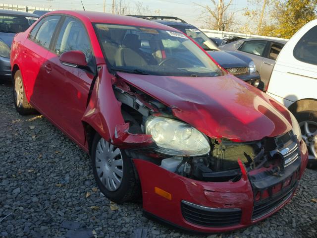 3VWJM71KX8M158353 - 2008 VOLKSWAGEN JETTA S RED photo 1