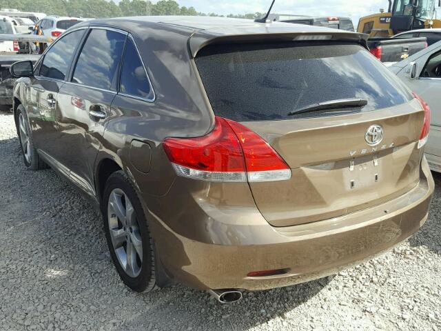 4T3ZK3BB1BU045805 - 2011 TOYOTA VENZA BASE BROWN photo 3