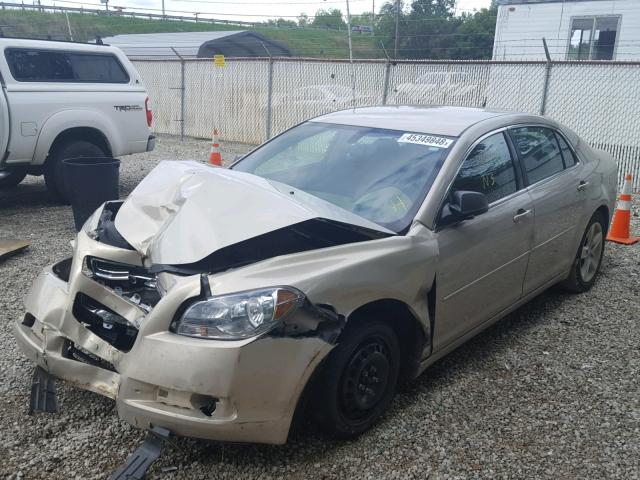 1G1ZB5E1XBF173629 - 2011 CHEVROLET MALIBU LS 金色 照片 2