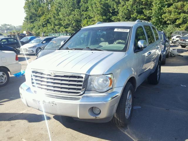 1A8HW58N28F136310 - 2008 CHRYSLER ASPEN LIMI SILVER photo 2
