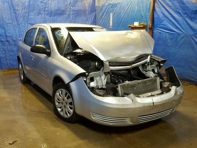 1G1AD5F56A7157901 - 2010 CHEVROLET COBALT 1LT SILVER photo 1