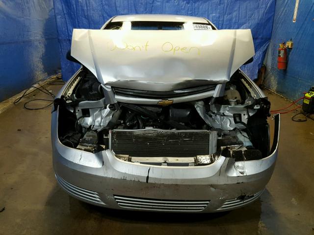 1G1AD5F56A7157901 - 2010 CHEVROLET COBALT 1LT SILVER photo 9