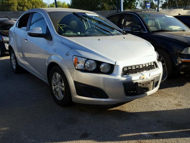 1G1JC5SH7D4196750 - 2013 CHEVROLET SONIC LT GRAY photo 1