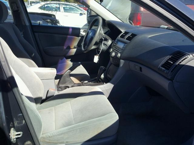 1HGCM56353A129271 - 2003 HONDA ACCORD GRAY photo 5