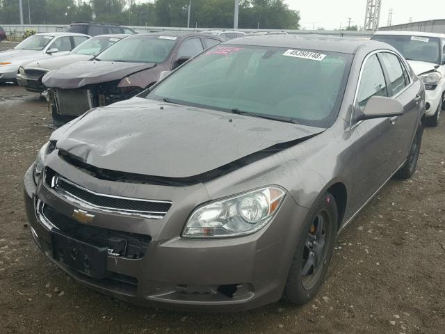1G1ZC5EB6A4128039 - 2010 CHEVROLET MALIBU 1LT 灰色 照片 2
