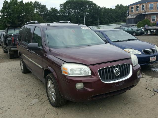 5GADX33L16D238785 - 2006 BUICK TERRAZA CX BURGUNDY photo 1