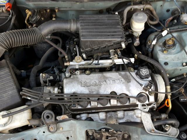 2HGEJ6614YH579444 - 2000 HONDA CIVIC BASE GREEN photo 7
