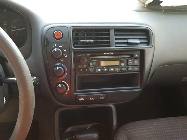 2HGEJ6614YH579444 - 2000 HONDA CIVIC BASE GREEN photo 9