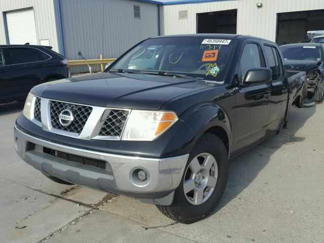 1N6AD09U38C410202 - 2008 NISSAN FRONTIER C BLACK photo 2