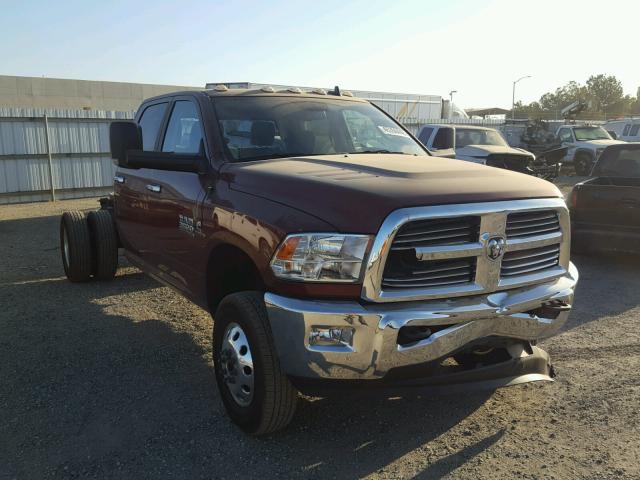 3C63RRHL9HG527524 - 2017 RAM 3500 SLT MAROON photo 1