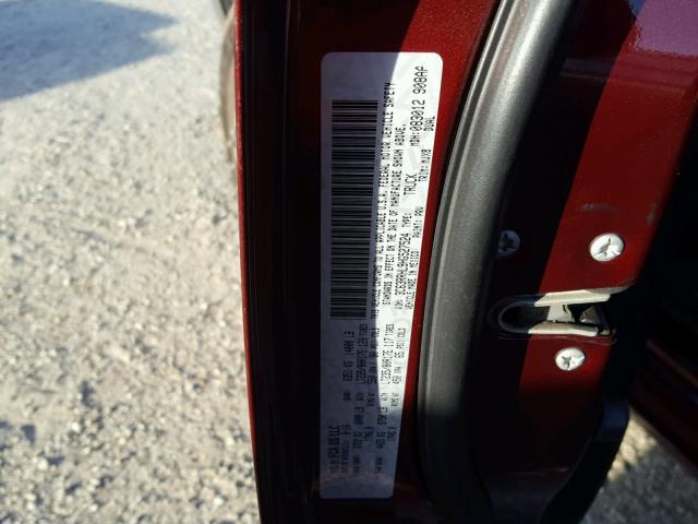 3C63RRHL9HG527524 - 2017 RAM 3500 SLT MAROON photo 10