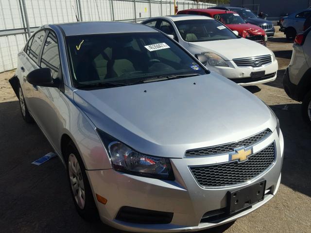 1G1PD5SH0C7282406 - 2012 CHEVROLET CRUZE LS SILVER photo 1