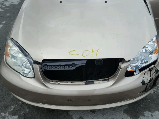 2T1BR32E56C592776 - 2006 TOYOTA COROLLA CE GOLD photo 7