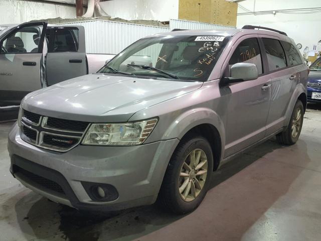 3C4PDCBG4FT685954 - 2015 DODGE JOURNEY SX GRAY photo 2