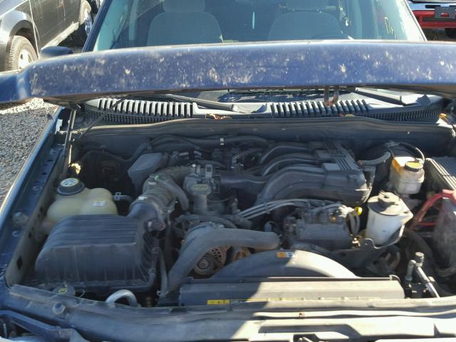 1FMZU73K35UB37303 - 2005 FORD EXPLORER X BLUE photo 7