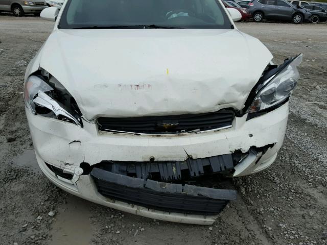 2G1WB58KX81266187 - 2008 CHEVROLET IMPALA LS WHITE photo 9