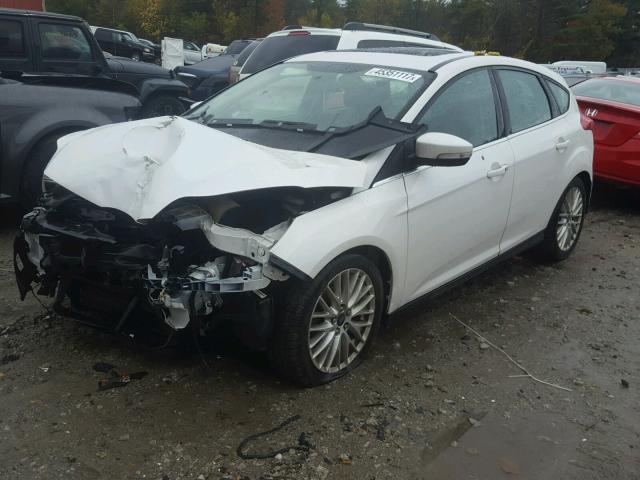 1FADP3N25EL445869 - 2014 FORD FOCUS TITA WHITE photo 2