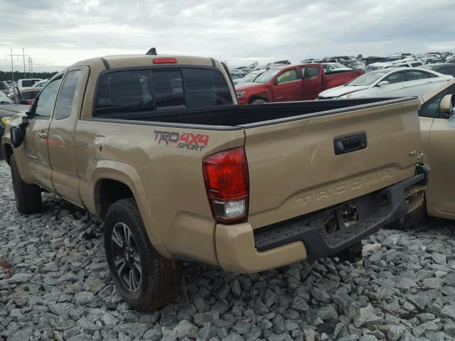 5TFSZ5AN0GX035158 - 2016 TOYOTA TACOMA ACC TAN photo 3