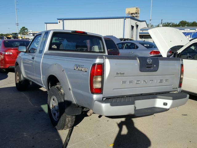 1N6ED26T84C433879 - 2004 NISSAN FRONTIER GRAY photo 3