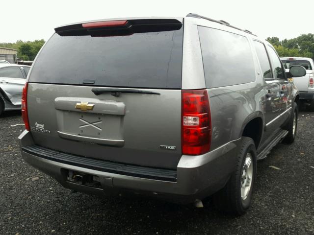 3GNFK16368G142878 - 2008 CHEVROLET SUBURBAN K GRAY photo 4