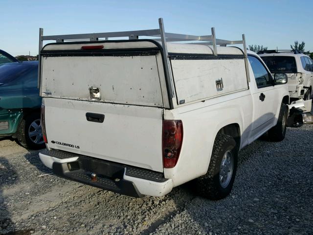 1GCCS149888116839 - 2008 CHEVROLET COLORADO WHITE photo 4